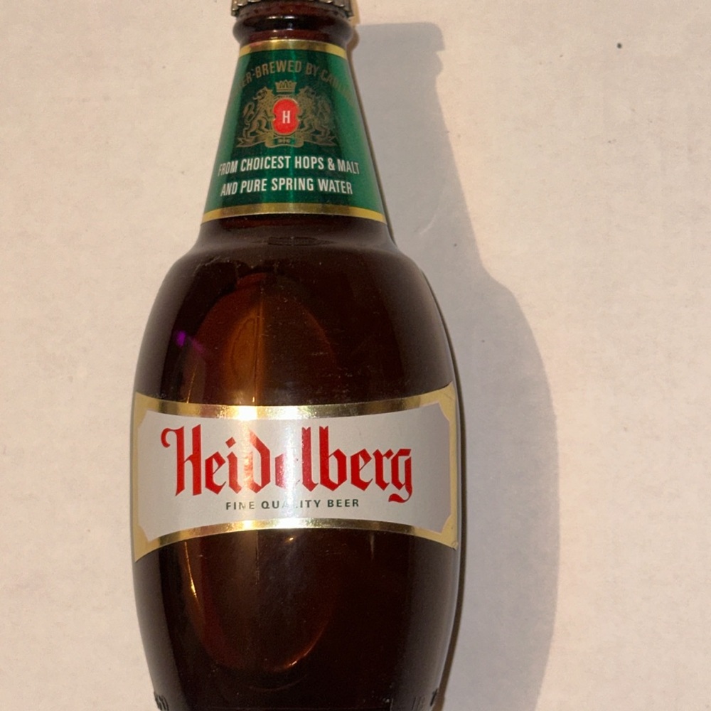 Unopened 50+ Year Old Heidelberg Beer Bottle (4 of 7)